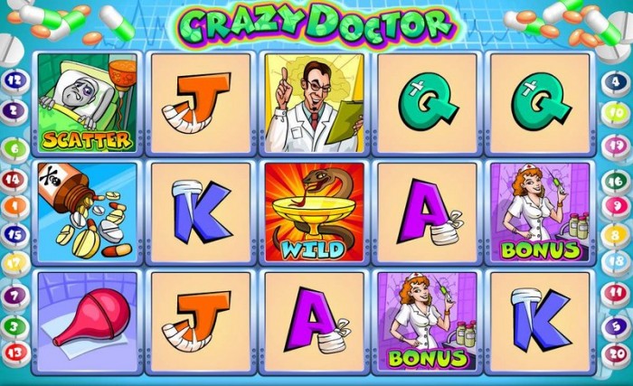 Игровой автомат «Crazy Doctor» в казино Вулкан