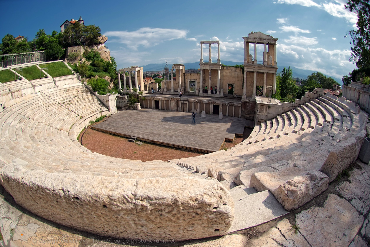 Римский театр в болгарском Пловдиве