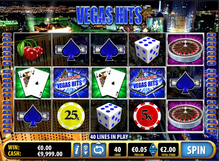 Игровой автомат «Vegas Hits» в онлайн казино